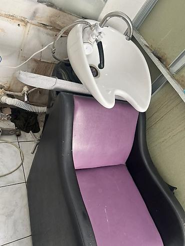 sac moykası: Salon üçün saç yuma bölməsi – kreslo və lavabo komplekti - Komplekt — 2