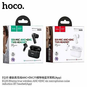 e book: Беспроводные гарнитуры, Hoco, Новый, цвет - Белый — 4