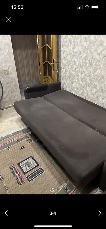 Divanlar: Rahat açılıb-bağlanan bazalı divan - Rəng: tünd qəhvəyi - Mexanizm — 4