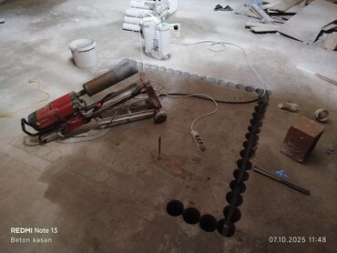 Beton işləri: Beton kəsmə beton deşmə xidməti Karot - HILTI DD 200 / 350 ilə 25 ° — 8