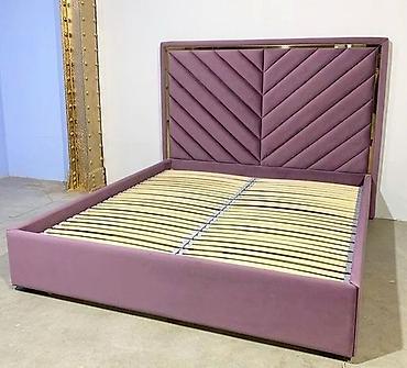 Двуспальные кровати: Двуспальная кровать, Новый, Каркас без матраса, длина - 200 см — 5