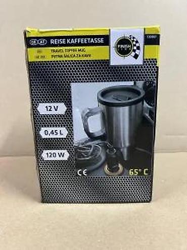 Električna kuvala: Putna šoljica za kafu – Finish Line, model 720867 - Električna termo — 10