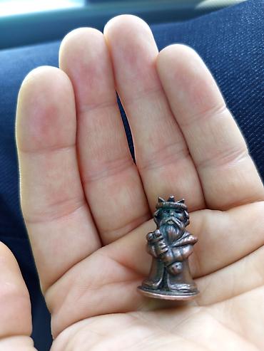 gips fiqurlar: Fiqur, Metal, rəng - Qəhvəyi — 4