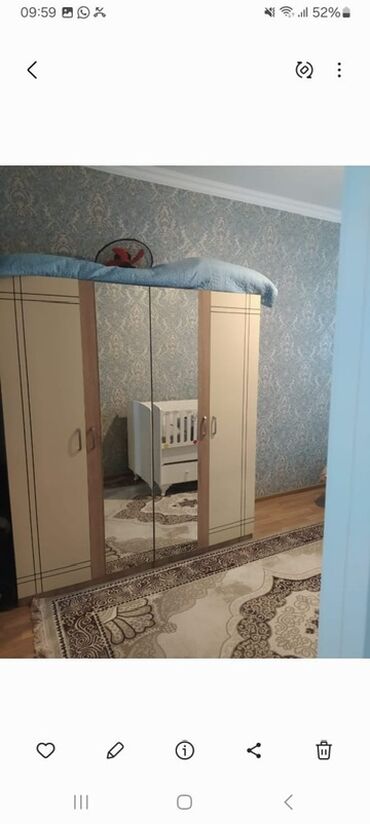 Uzunmüddətli kirayə mənzillər: Saray mtk binası 2 Otaq studio metbex Aile (senedlerı qaydasında olan — 5