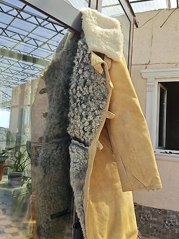 комбо 3 в 1: Дубленка, Классическая модель, По колено, 5XL — 2