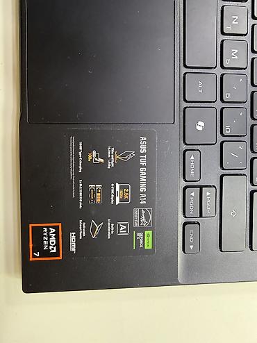 Masaüstü kompüterlər və iş stansiyaları: Asus tuf gaming a14 512 gb ssd əla vəziyyətdədir heç bir problemi — 7
