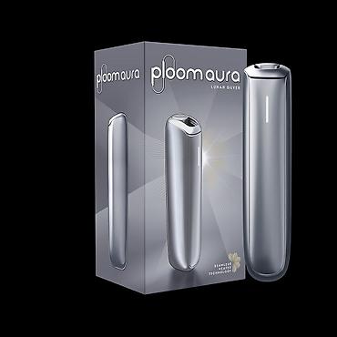 vuse go 5000 fiyat: Ploom Aura – Lunar Silver (Seamless Heated Technology) 3 stik hədiyyə — 1