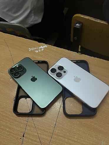 IPhone 14 Pro, Б/у, 128 ГБ, Зеленый, Чехол, 72 %