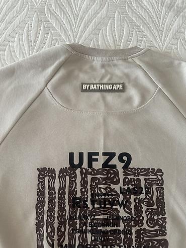 brend geyim: BAPE (A Bathing Ape) sweatshirt yaş aralığı 9-10 yaş - Rəng: açıq — 2
