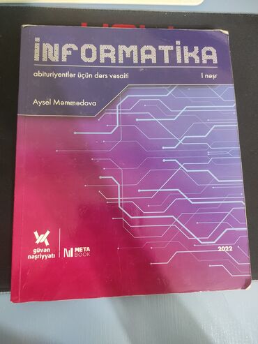 Kitablar, jurnallar, CD, DVD: Informatika qayda,nəzəriyyə kitabı.ən yeni nəşrdir informatika