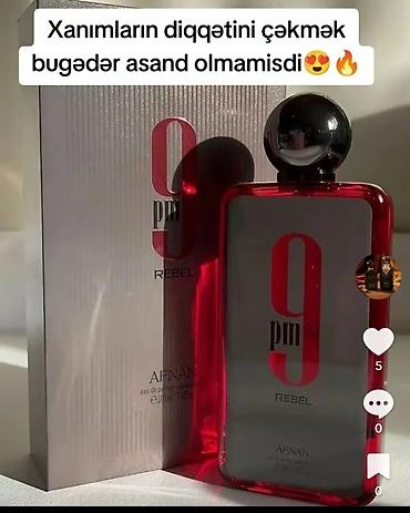 afnan: 🔥PM 9 Afnan Rebel – gecənin cazibəsini əks etdirən, isti və ədviyyatlı — 1