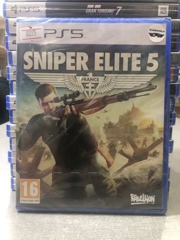 sniper: Playstation 5 üçün sniper elite 5 oyunu. Yenidir, barter və kredit