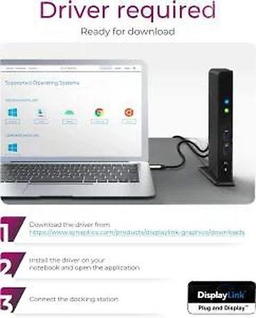 Doking stanice: ICYN BOX USB 3.0 univerzalna dok stanica sa DisplayLink tehnologijom — 21