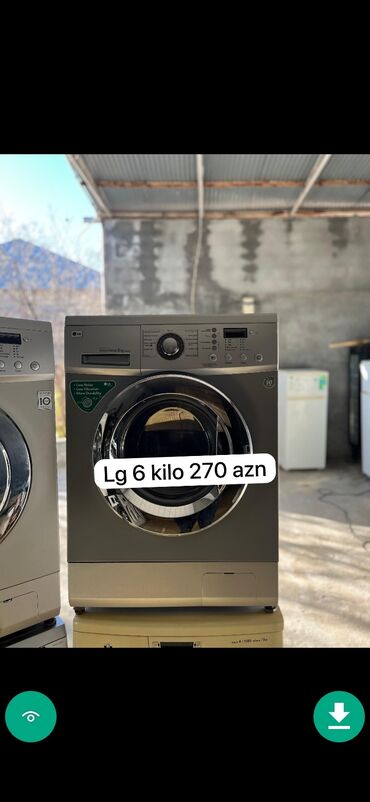 Paltaryuyan maşınlar: Paltaryuyan maşın 6 kq, İşlənmiş, Avtomat, Kredit yoxdur, Ünvandan götürmə -da lalafo.az — 12 Paltaryuyan maşınlar: Paltaryuyan maşın 6 kq, İşlənmiş, Avtomat, Kredit yoxdur, Ünvandan götürmə — 12