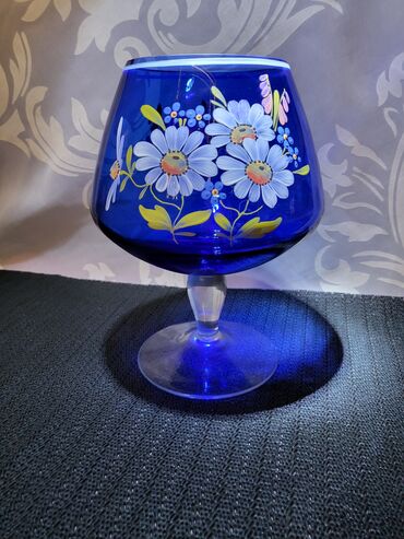 Čaše: Casa dekorativna,velika,rucno oslikana Nemacka 70te. Casa nigde — 4