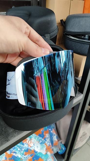 Маски, очки: Горнолыжные очки с зеркальными двойными линзами. Покрытие REVO - — 6