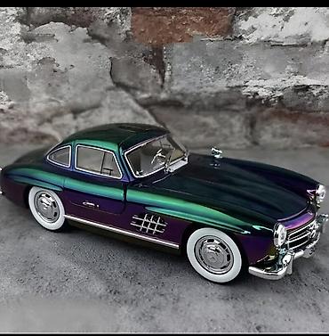İncəsənət və kolleksiyalar: Miqyaslı model avtomobil – klassik Mercedes-Benz 300 SL “Gullwing” — 3