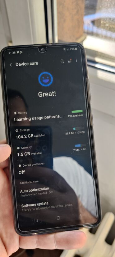 Samsung: Samsung Galaxy A32, 128 GB, bоја - Bela, Dual SIM, Face ID, Otisak prsta — 9