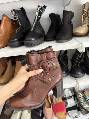 Ботинки и ботильоны: Ликвидация обуви! Натуральна кожа, rieker tamari’s mustang zara, все — 15