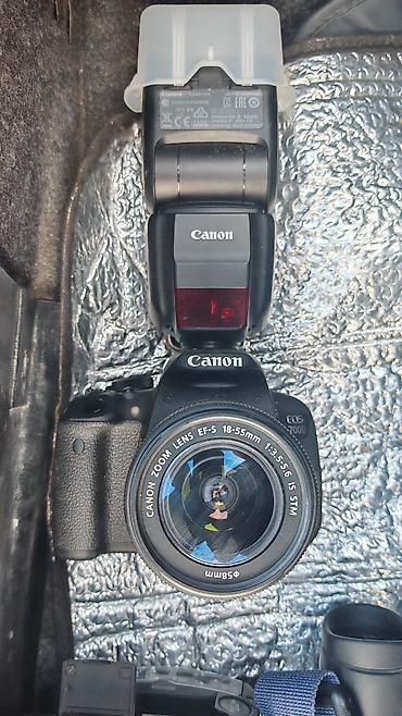moza stabilizer: Canon EOS 700D fotoaparat dəsti - Fotoaparat: Canon EOS 700D (EOS — 4