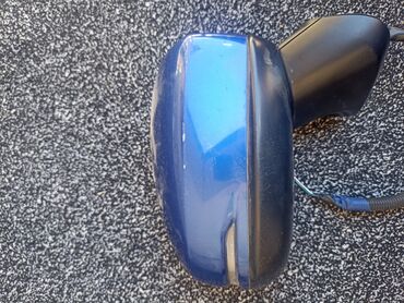 күзгү: Боковое правое Зеркало Honda 2015 г., Б/у, цвет - Синий, Оригинал