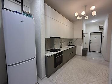 дешёвая квартира: 1 комната, 30 м², Асанбай мкр Элитка, 10 этаж, Евроремонт — 2