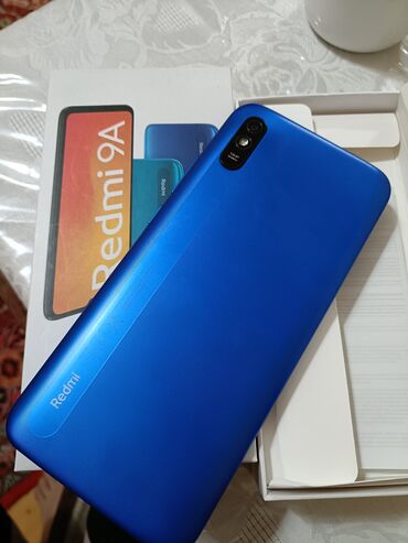 Xiaomi: Xiaomi Redmi 9A, rəng - Göy, 
 İki sim kartlı