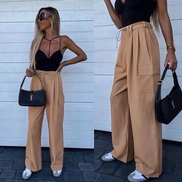 Pantalone: One size, Normalan struk, Ravne nogavice — 5