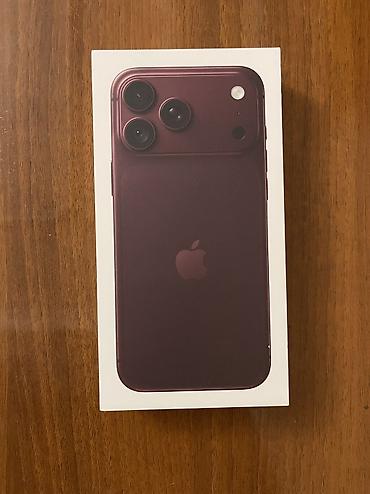 IPhone 18 Pro Max, Новый, 512 ГБ, Бордовый, Коробка