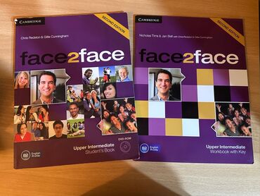 orxan babayev: Face2face-facetwoface upper intermediate students book and work book