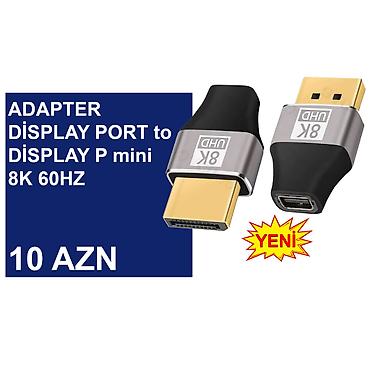 kompüter barter: Display Port Adapterlər/Konverterlər (Çeviricilər) ⭐Display Port to — 8