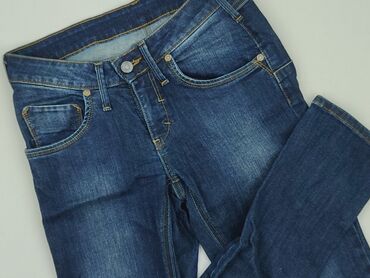 brązowe spodnie woskowane stradivarius: Vertus, Jeans for women, size S (EU 36)