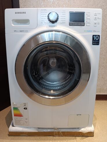 Paltaryuyan maşın Samsung, 8 kq, Avtomat, Qurutmasız, Kredit yoxdur