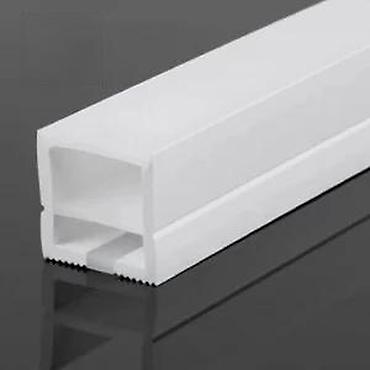 Ostali elektro materijali: SILIKONSKI PROFIL ZA LED TRAKE 14X14 10M VODOOTPORAN IP67 | *U — 12