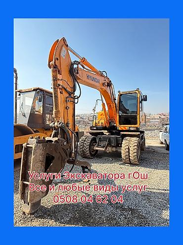 Экскаваторы: Экскаватор, Hyundai, Колесный — 1