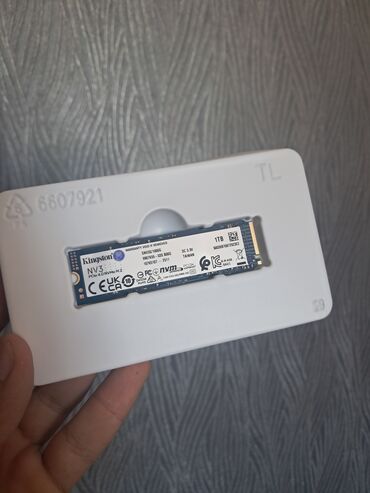 2 ci əl kompüter: Daxili SSD disk Kingston, 1 TB, M.2, Yeni