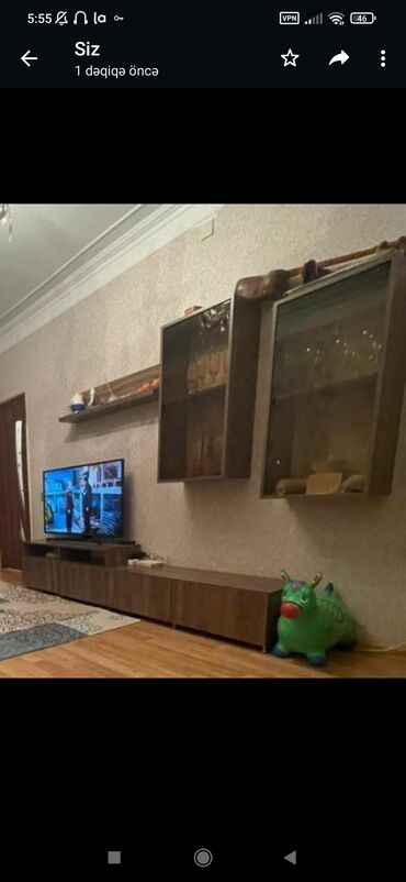 🚨🚨🚨 TV Stent və Şkafları hamsi birlikdə satılır qiyməti 200 manat