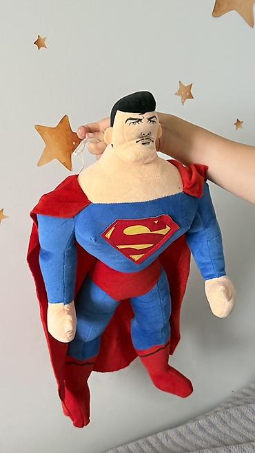 oyuncaq mətbəx: Super Qəhrəman temalı yumşaq oyuncağ - Model: Superman üslubunda — 2
