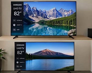 ТВ и видео: 🌙 Nure Məhsul: 2 ədəd Samsung 82" UHD TV - 4K Ultra HD çözünürlük - — 1