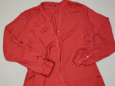 czerwona bluzki z długim rekawem: Сорочка жіноча, XL, стан - Хороший