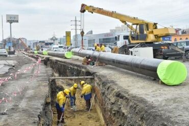 Tikinti işləri: Yeraltı boru xətti çəkilişi və kommunikasiyaların quraşdırılması — 4