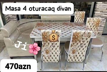 Künc divan masa oturacaq rəng seçimi var
