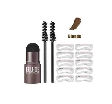 Šminka: Puder pečat za oblikovanje obrva gratis 10 šablona Cena: 1100din — 6