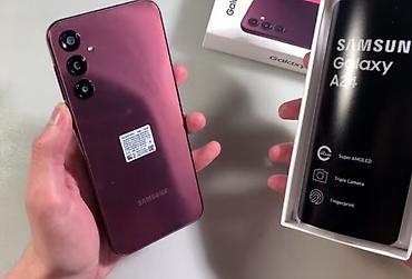 redmi pad 5: Samsung Galaxy A24 4G, rəng - Qırmızı, Barmaq izi — 2