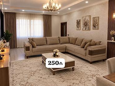 nerjaveyka su cəni: Künc divan satılır 250₼. hər iki tərəfi açılır,bazalıdır.Ünvan — 1