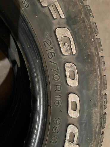 Шины 215 / 70 / R 16, Всесезонная, Б/у, Пара, Внедорожные (АТ/МТ), BFGoodrich