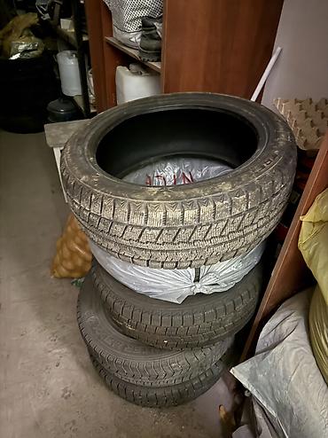 235 50 18 зима: Протекторы как новые Зима размер 235/45/18 состояние идеальное один — 1