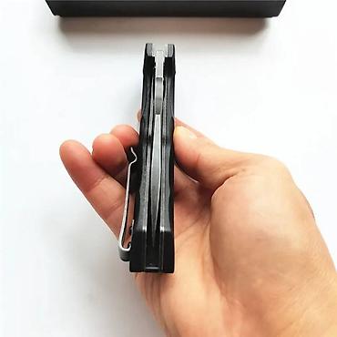 боевые ножи: Складной нож Sitivian ST115, сталь D2, рукоять G10 supreme Карманный — 6