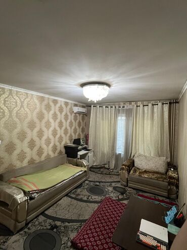 квартира берилет маладая: 3 бөлмө, 60 кв. м, 105-серия, 1 кабат, Косметикалык ремонт