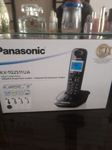 simsiz qulaqciqlar: Stasionar telefon Panasonic, Simsiz, İşlənmiş